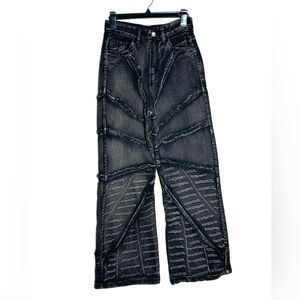 Nev Studio Black Spider Web Jeans